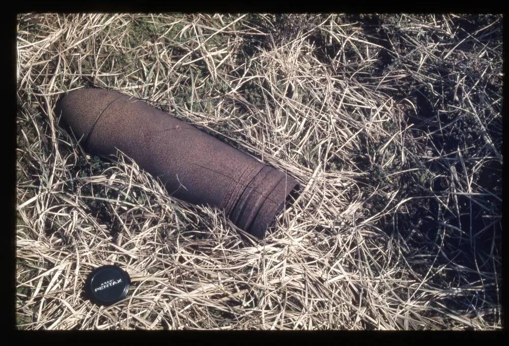 Unexploded Shell on Dartmoor