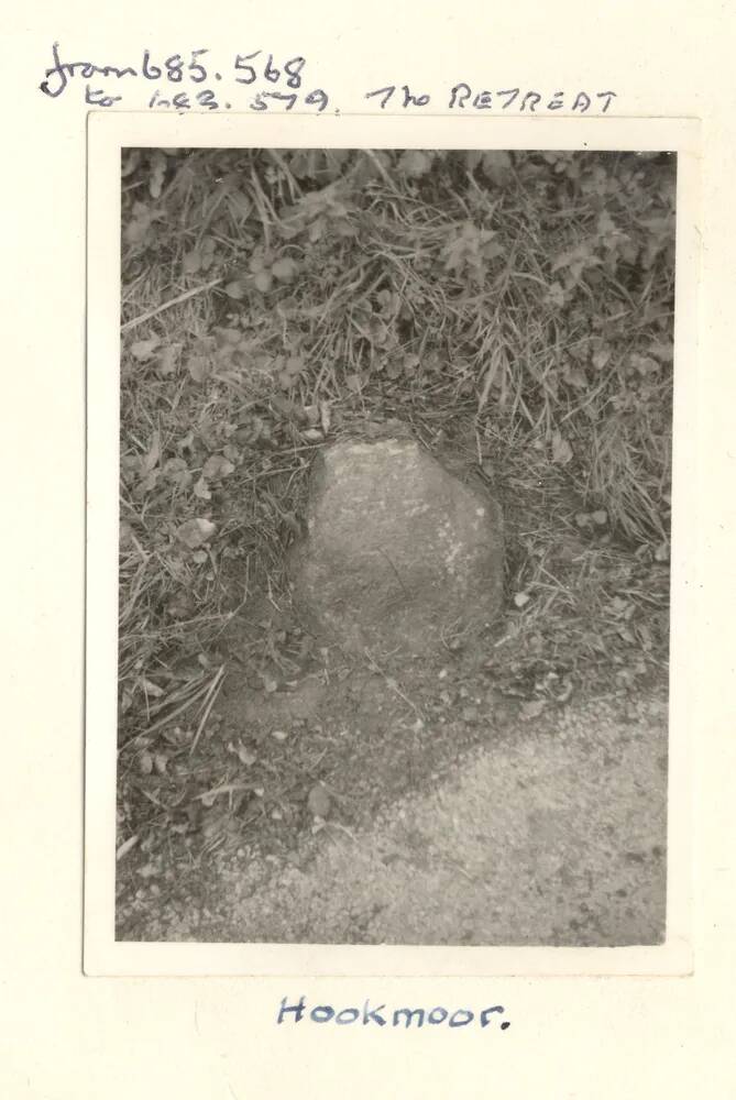 A stone at Hookmoor