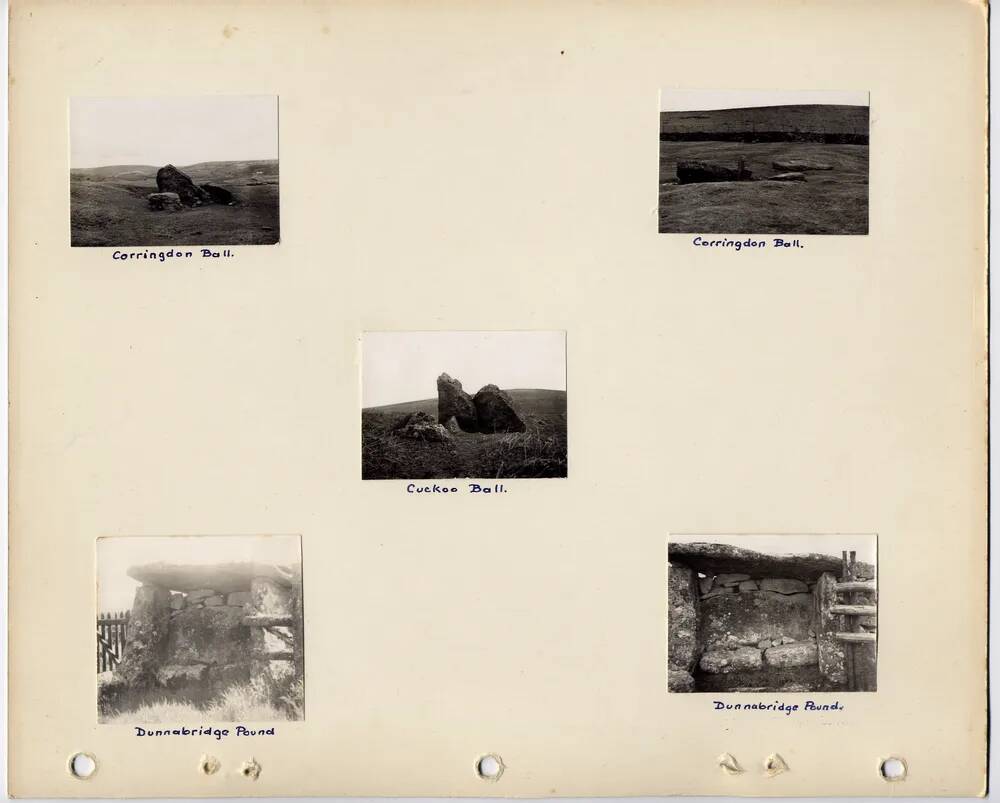 Page 2 of J.H.Boddy's Photograph Album DARTMOOR...(KISTS)