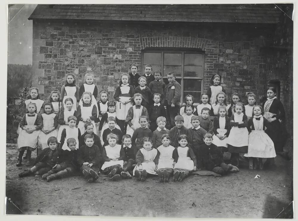 Children at Drewsteignton school