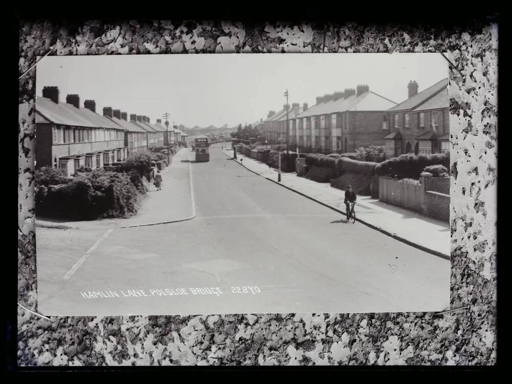 Hamlin Lane from Polsloe Bridge, Whipton, Exeter