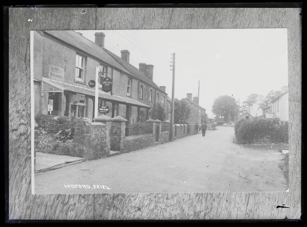 The Post Office + street view, Lydford