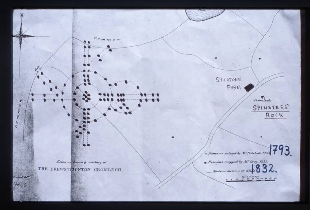 Map - Spinsters rock