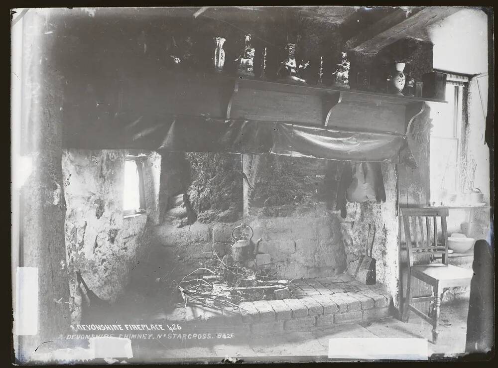 Fireplace, cottage near Starcross, Starcross