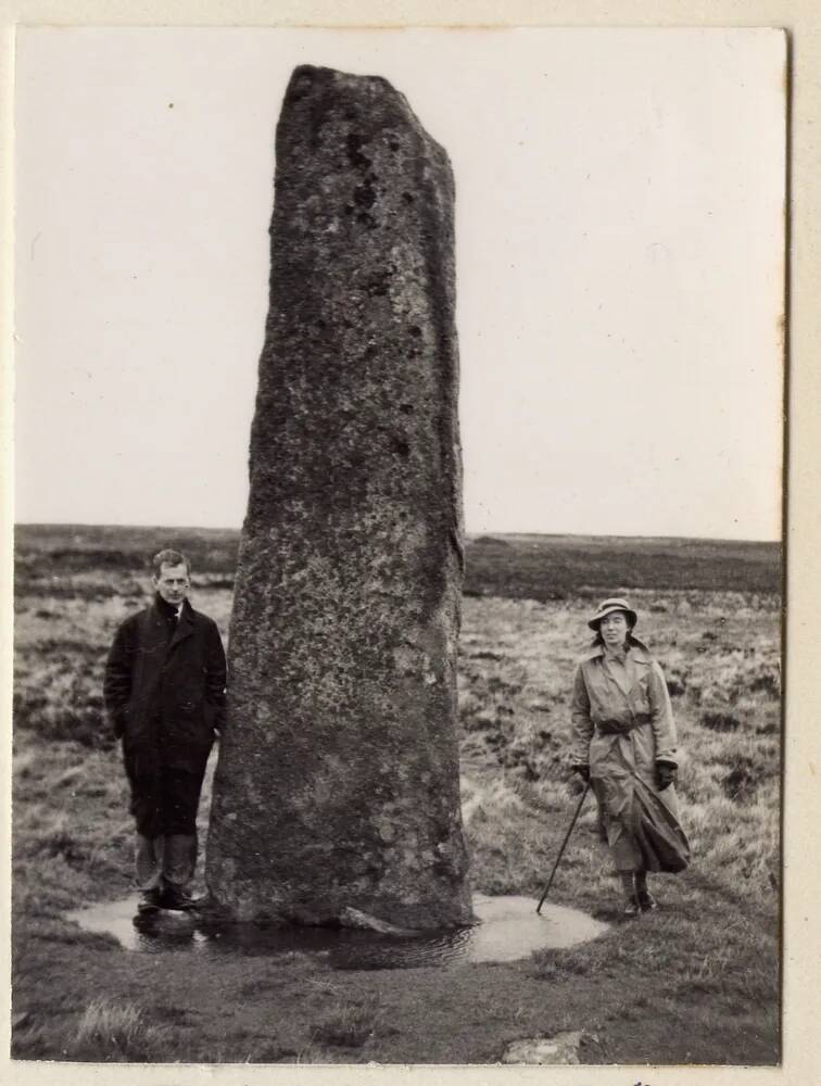 Menhir at Drizzlecombe