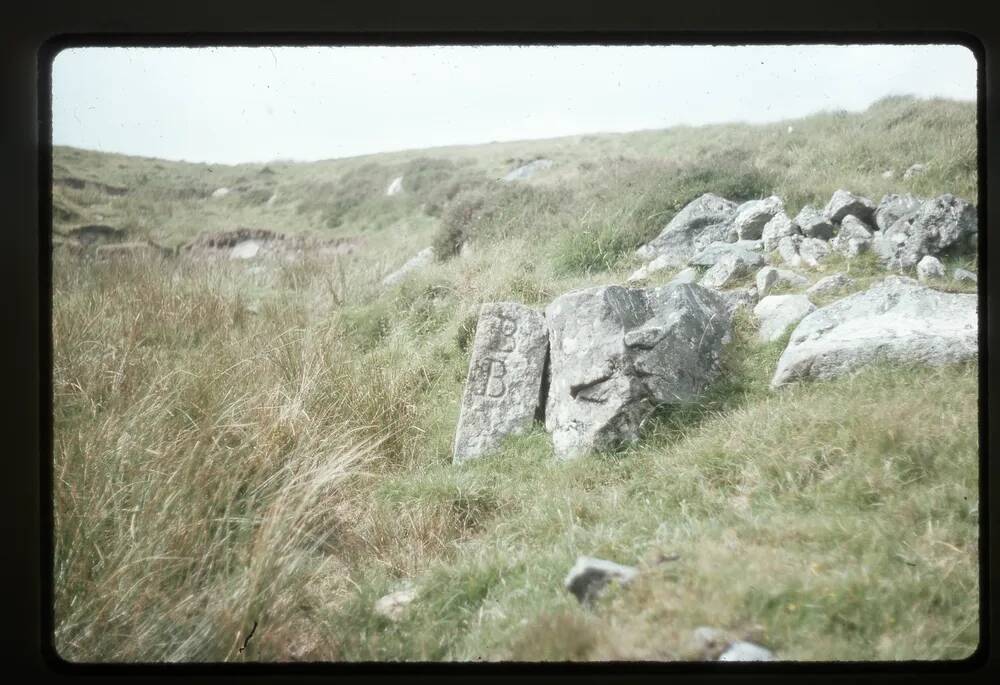 Blatchford boundary stone - Head of the Yealm