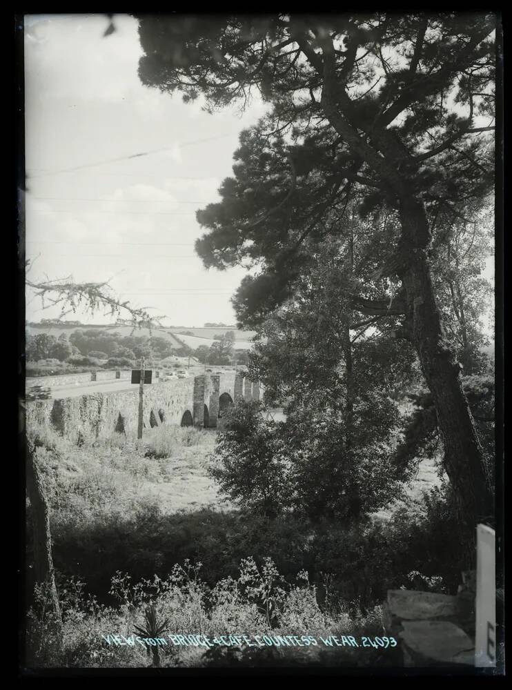 View from cafe, Countess Wear, Exeter