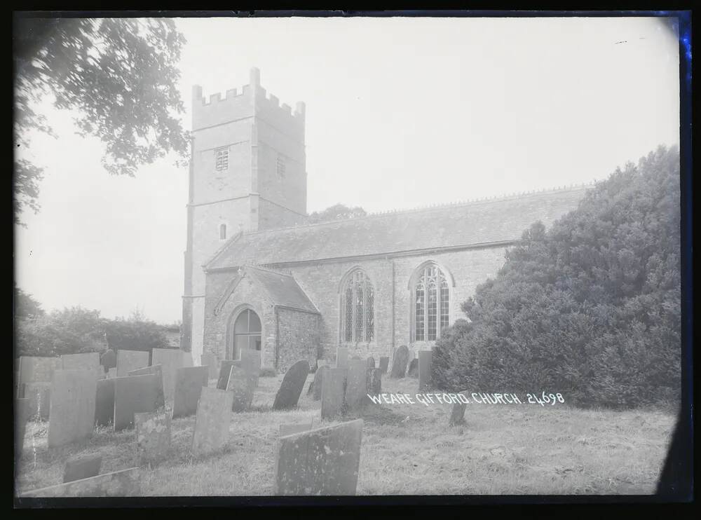 Church, exterior, Weare Giffard