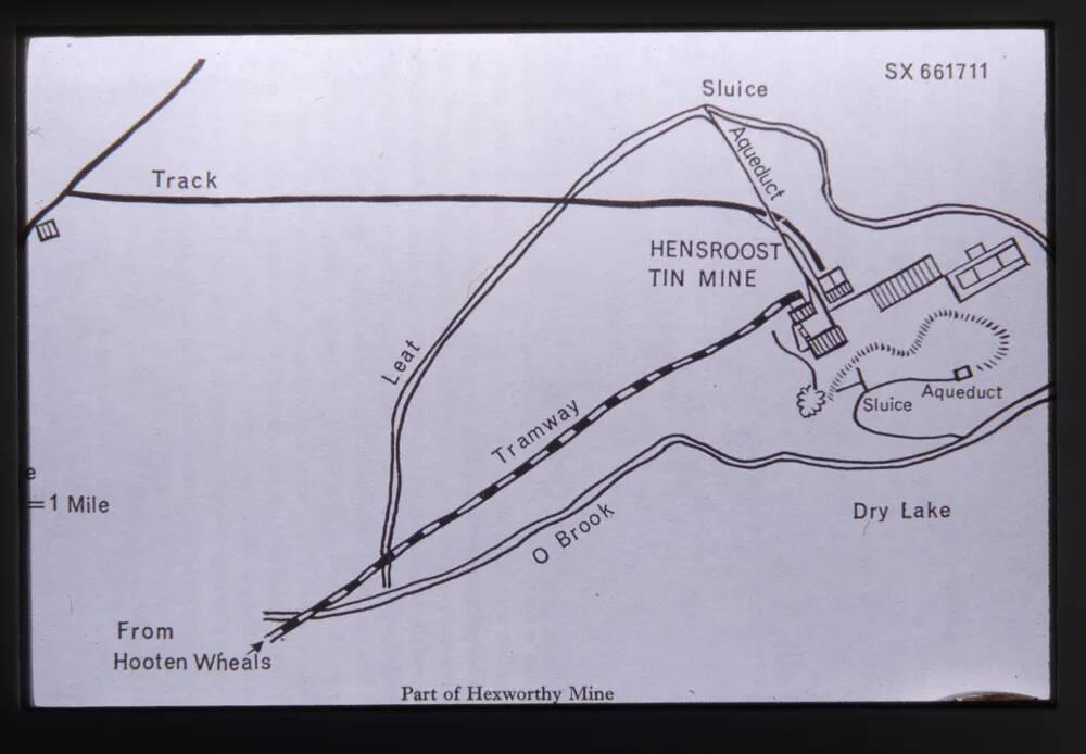 Map of Hensroost mine