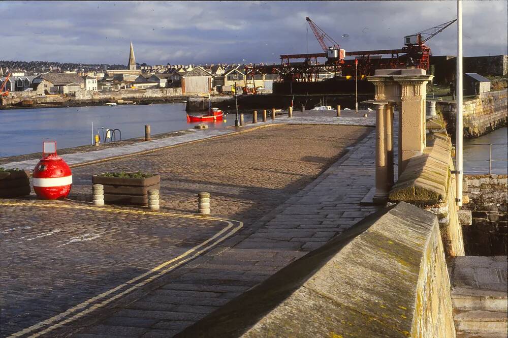 Granite cobbles at the Barbican, Plymouth