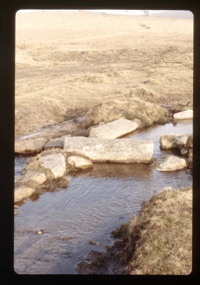  Leat near Bulls Eye Stone