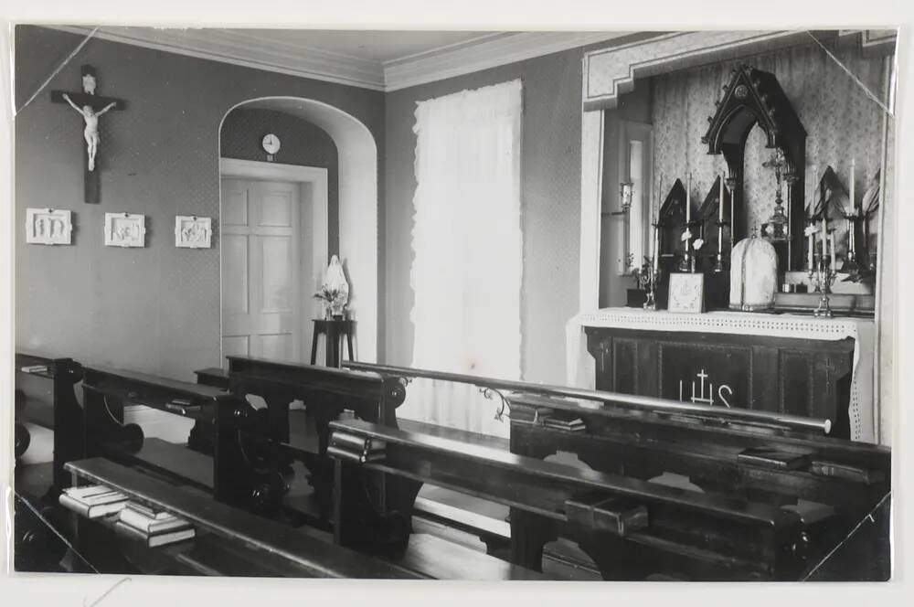 Interior of chapel in Dawlish