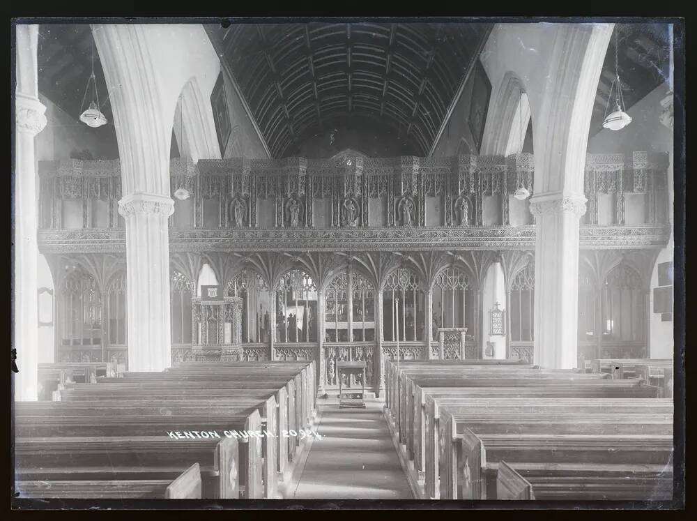 Church, interior, Kenton