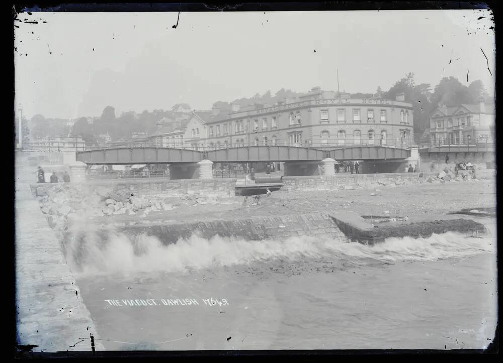 The Viaduct, aerial view, Dawlish