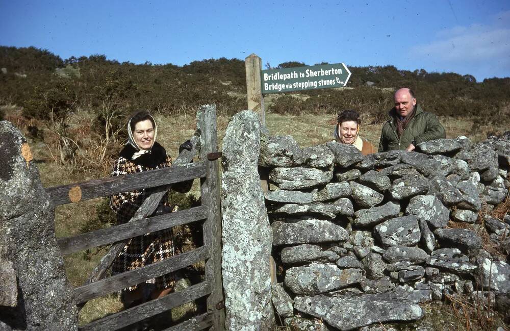 An image from the Dartmoor Trust Archive