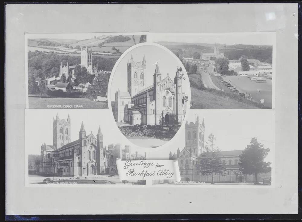 5 views: 'Greetings from Buckfast Abbey'