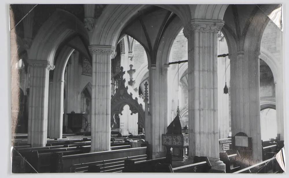 Interior of ottery St.mary church